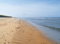 Łeba plaża zachodnia