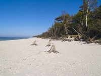 Plaża, Słowiński Park Narodowy