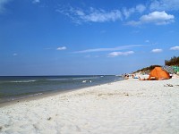 Stilo, szeroka piaszczysta plaża
