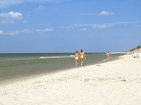 Stilo, szeroka piaszczysta plaża